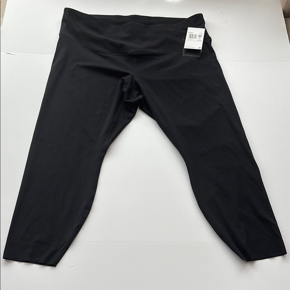 Nike Zenvy High Rise 7/8 Length Dri Fit Black Leggings Women 1X InfinaSoft - Picture 1 of 9